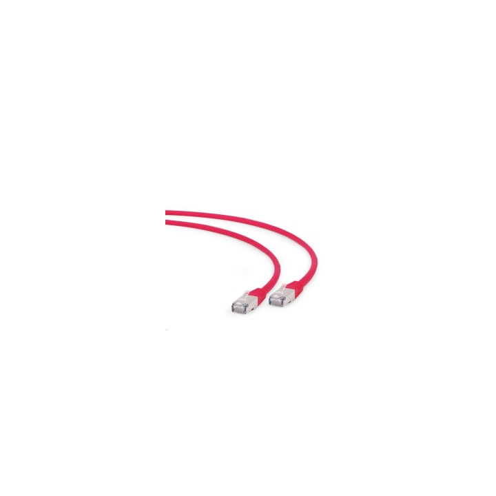 Gembird PP6A-LSZHCU-R-2M cable de red Rojo Cat6a S/FTP (S-STP)