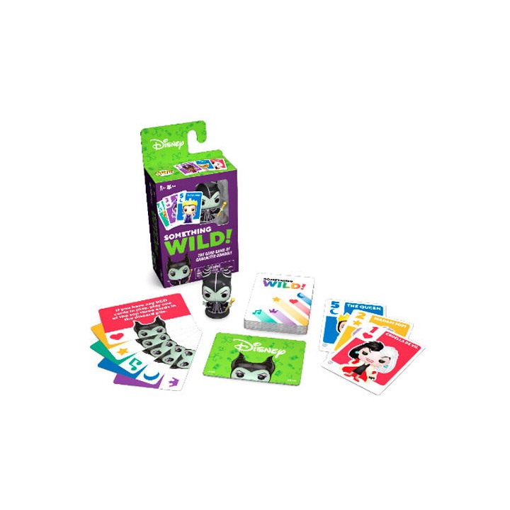 Juego cartas Something Wild! Villanas Disney Aleman / Español / Italiano