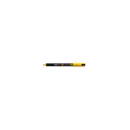 Uni-Ball PC-1MR BolÍ­grafo retráctil con clip Amarillo 1 pieza(s)