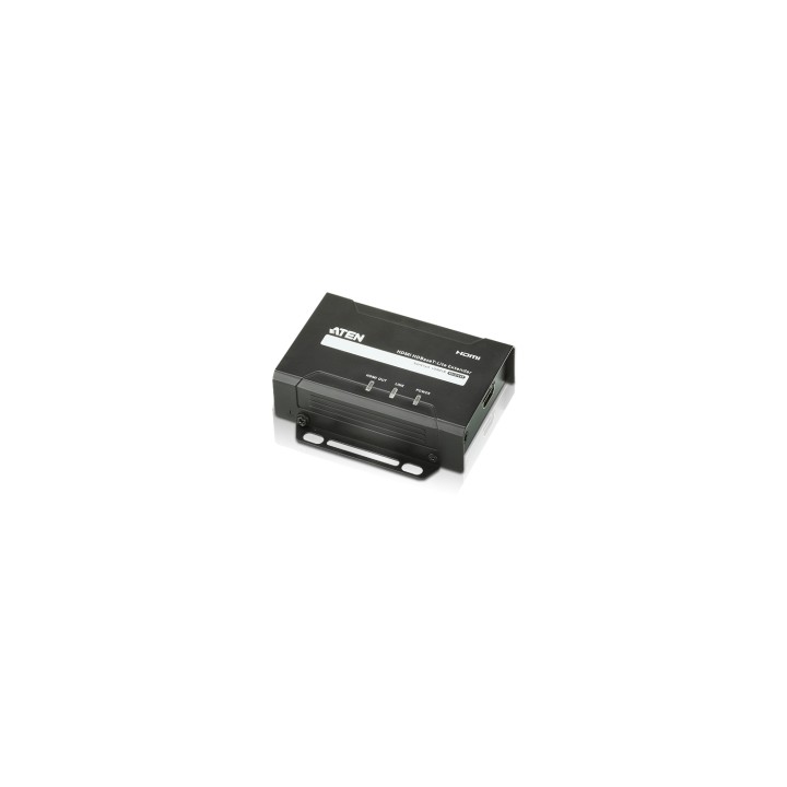 ATEN VE801R extensor audio/video Receptor AV Negro