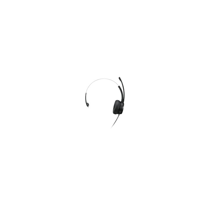 Lenovo 100 Mono Auriculares Alámbrico Diadema Oficina/Centro de llamadas USB tipo A Negro