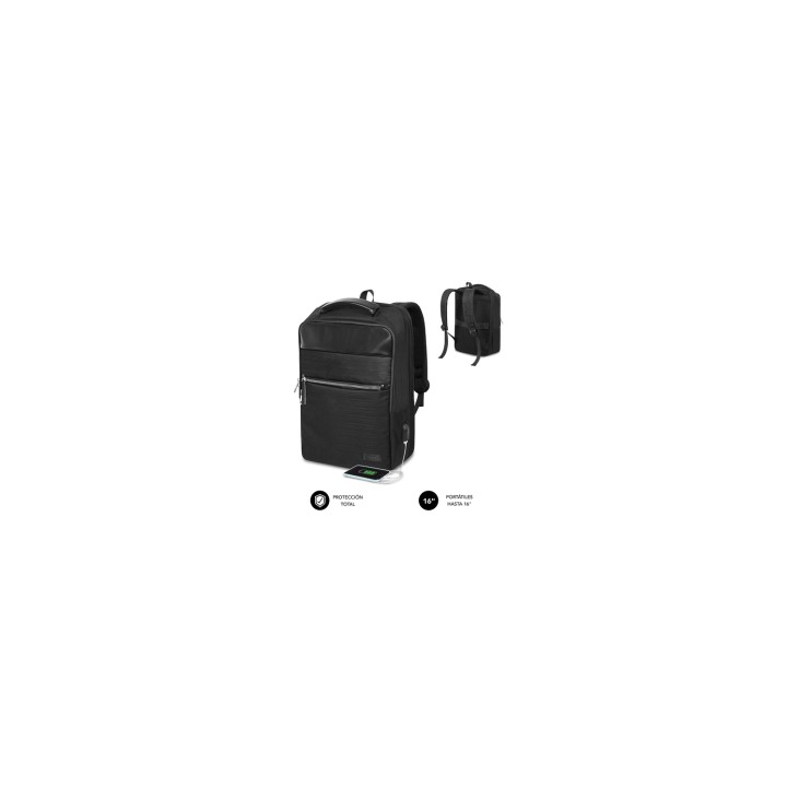 SUBBLIM Mochila de negocios Business V2 AP Backpack 16" Negro