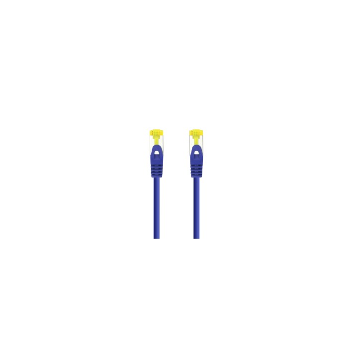 Nanocable Cable Red Latiguillo RJ45 LSZH CAT.6A SFTP AWG26, Azul, 25 cm