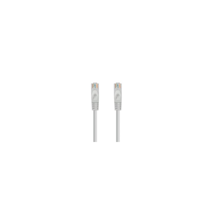 Nanocable Cable Red Latiguillo RJ45 LSZH CAT.6A UTP AWG24, Gris, 25 cm