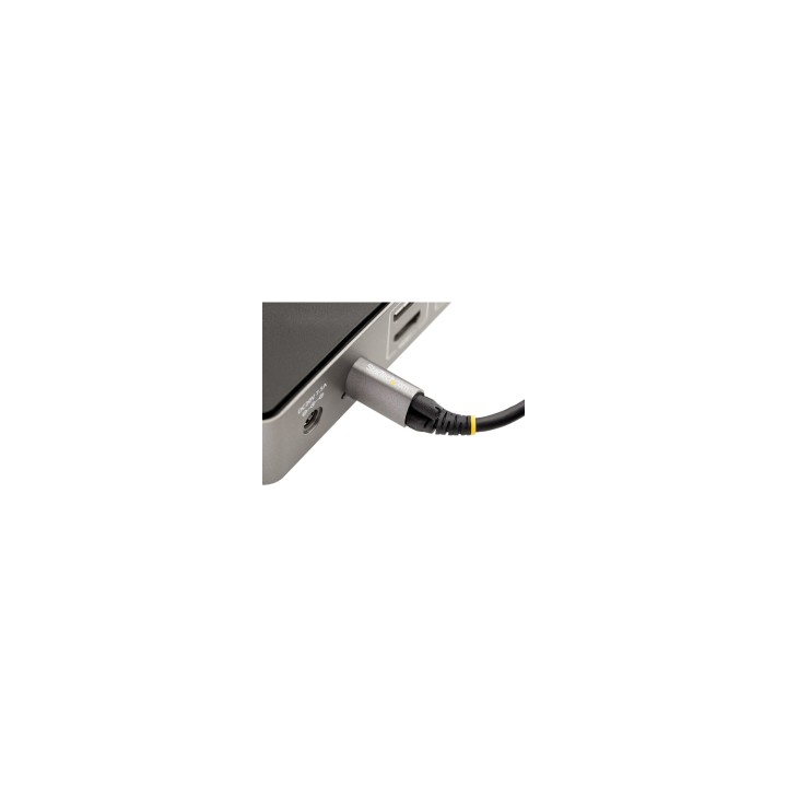 StarTech.com Cable de 1m USB-C con Tornillo Superior de Fijación -10Gbps - Cable Tipo C USB 3.1/3.2 Gen 2 - con Carga por