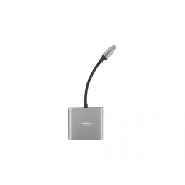 NATEC Fowler Mini USB 2.0 Type-C 5000 Mbit/s Gris
