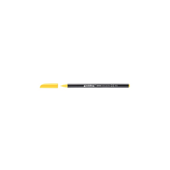 Edding 1200 rotulador Fino Amarillo 1 pieza(s)