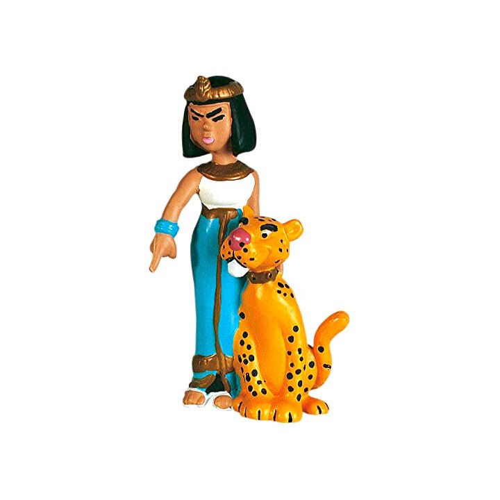 Figura Reina Cleopatra de Egipto Asterix El Galo 6cm