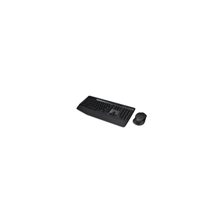 Logitech Wireless Combo MK345 teclado USB QWERTY Inglés Negro