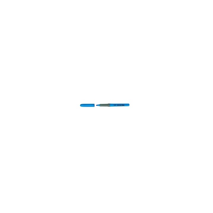 BIC Brite Liner Grip marcador 12 pieza(s) Punta de cincel Azul