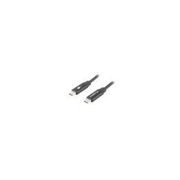 Lanberg CA-CMCM-40CU-0010-BK cable USB 1 m USB 2.0 USB C Negro