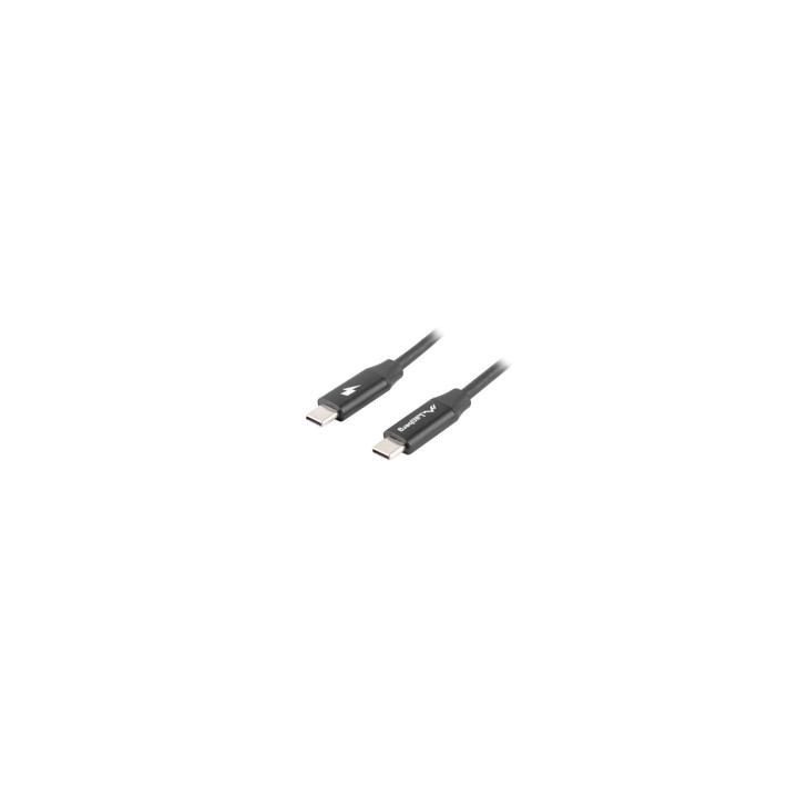 Lanberg CA-CMCM-40CU-0010-BK cable USB 1 m USB 2.0 USB C Negro