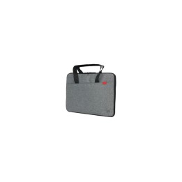 Mobilis Trendy Sleeve maletines para portátil 35,6 cm (14") Funda Negro, Gris