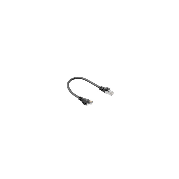 Lanberg PCF6-10CC-0025-BK cable de red Negro 0,25 m Cat6 F/UTP (FTP)