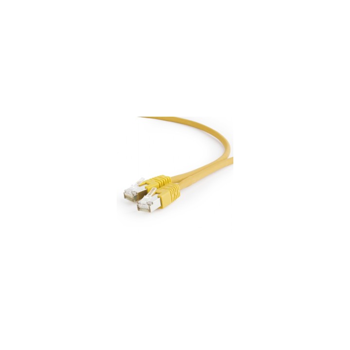 Gembird PP6A-LSZHCU-Y-5M cable de red Amarillo Cat6a S/FTP (S-STP)
