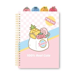 Cuaderno A5 Pusheen Fruits