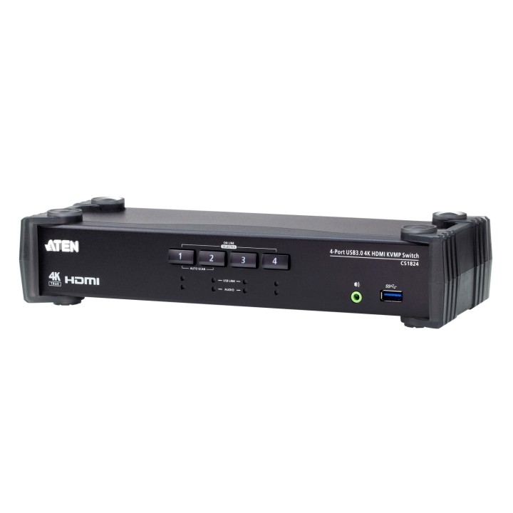 ATEN Switch KVMP&trade; HDMI 4K USB 3.0 de 4 puertos