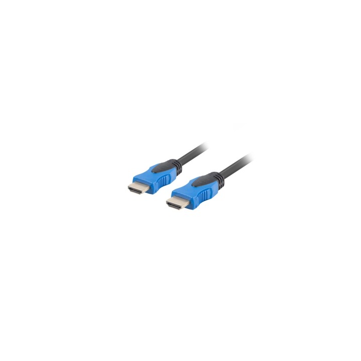 Lanberg CA-HDMI-20CU-0045-BK cable HDMI 4,5 m HDMI tipo A (Estándar) Negro, Azul