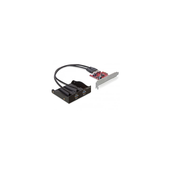 DeLOCK 61775 tarjeta y adaptador de interfaz USB 3.2 Gen 1 (3.1 Gen 1)