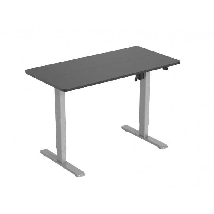 Equip 650811 escritorio para ordenador Negro, Gris
