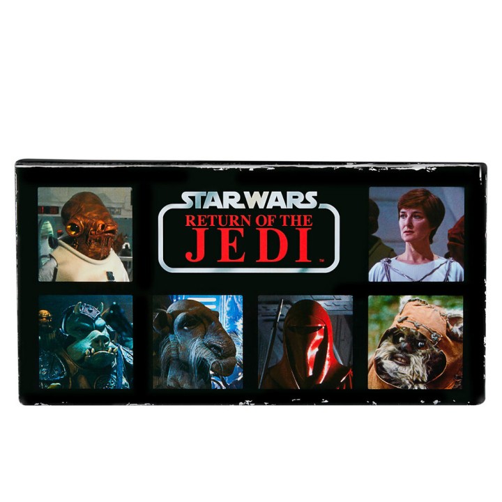 Set 6 figuras coleccion Retro Star Wars El Retorno del Jedi 9,5cm surtido