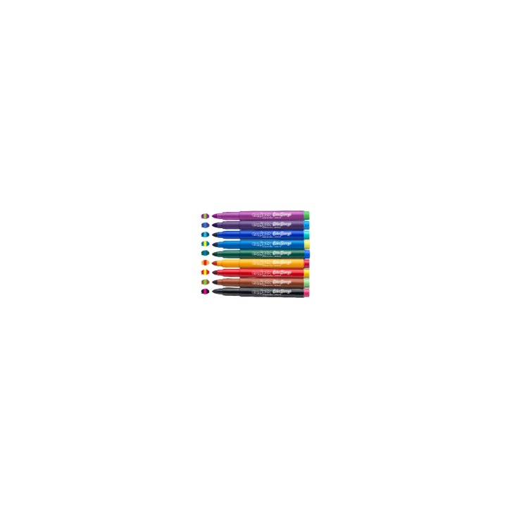 Carioca ColorChange rotulador Extra-grueso Multicolor 10 pieza(s)