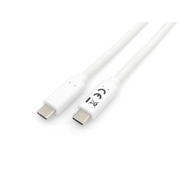 Equip 128361 cable USB 1 m USB 3.2 Gen 1 (3.1 Gen 1) USB C Blanco