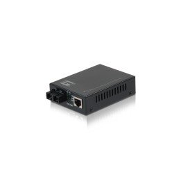LevelOne FVT-2401 convertidor de medio 100 Mbit/s 1310 nm Monomodo Negro