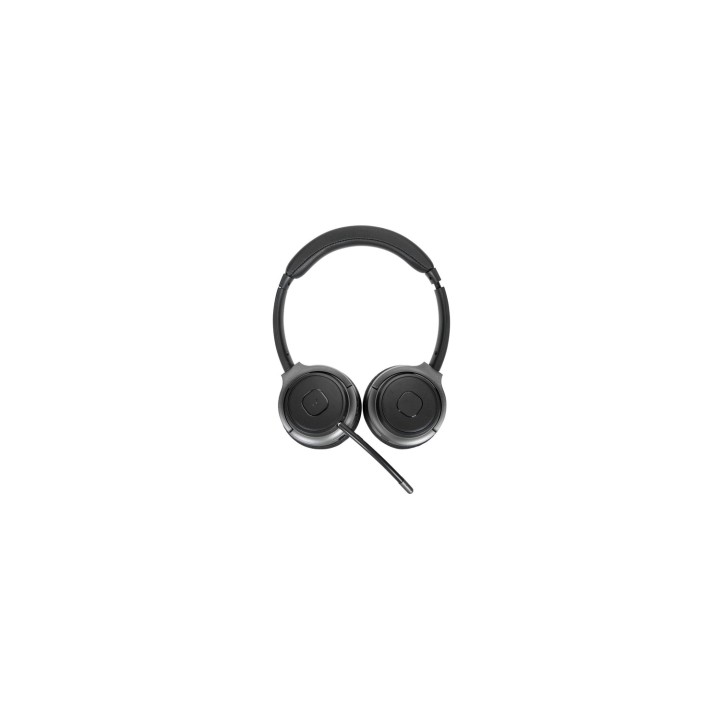 Targus AEH104GL auricular y casco Auriculares Inalámbrico y alámbrico Diadema Llamadas/Música USB Tipo C Bluetooth Negro