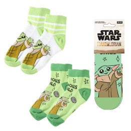 Set 2 pares calcetines Grogu The Mandalorian Star Wars adulto surtido