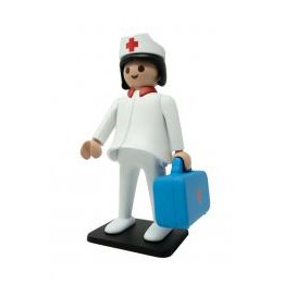 Figura de Coleccionista Vintage Playmobil: La Enfermera