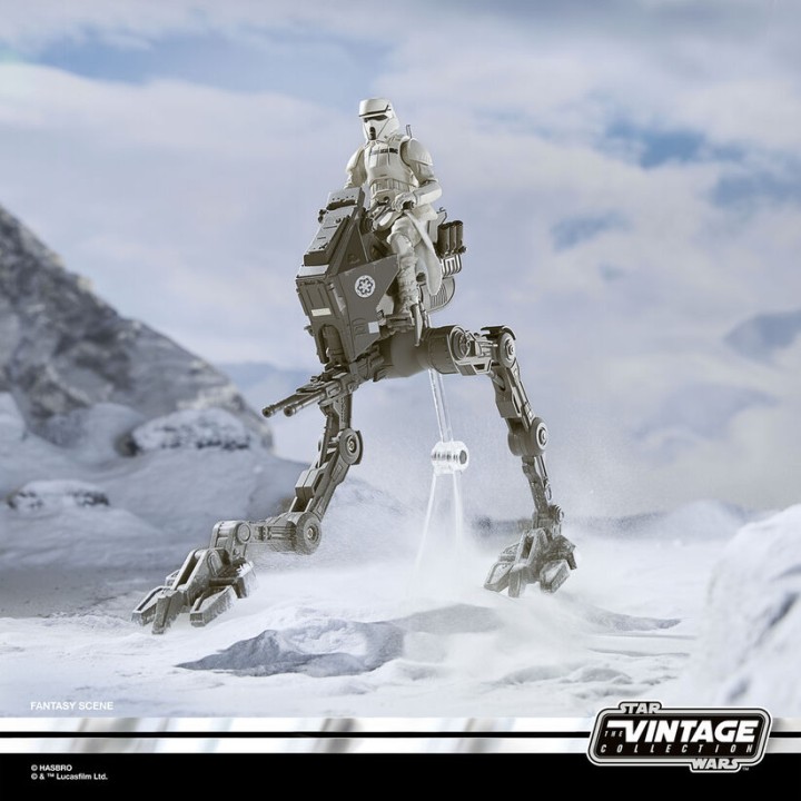 Figura Imperial Remnant At-Rt The Mandalorian & Grogu Star Wars 9.5cm