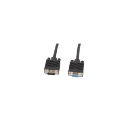 Lanberg CA-VGAC-10CC-0050-B+ cable VGA 5 m VGA (D-Sub) Negro