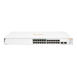 Hewlett Packard Enterprise Aruba Instant On 1830 24G 12p Class4 PoE 2SFP 195W Gestionado L2 Gigabit Ethernet (10/100/1000)