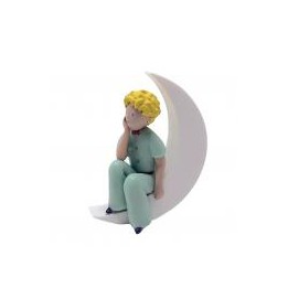 Figura El Principito Sentado en la Luna