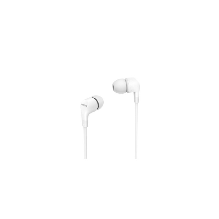 Philips TAE1105WT/00 auricular y casco Auriculares Alámbrico Dentro de oÍ­do Música Blanco