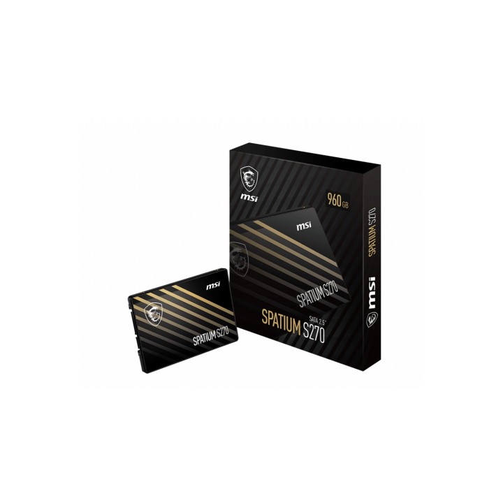 MSI SPATIUM S270 SATA 2.5 240GB unidad de estado sólido 2.5" Serial ATA III 3D NAND