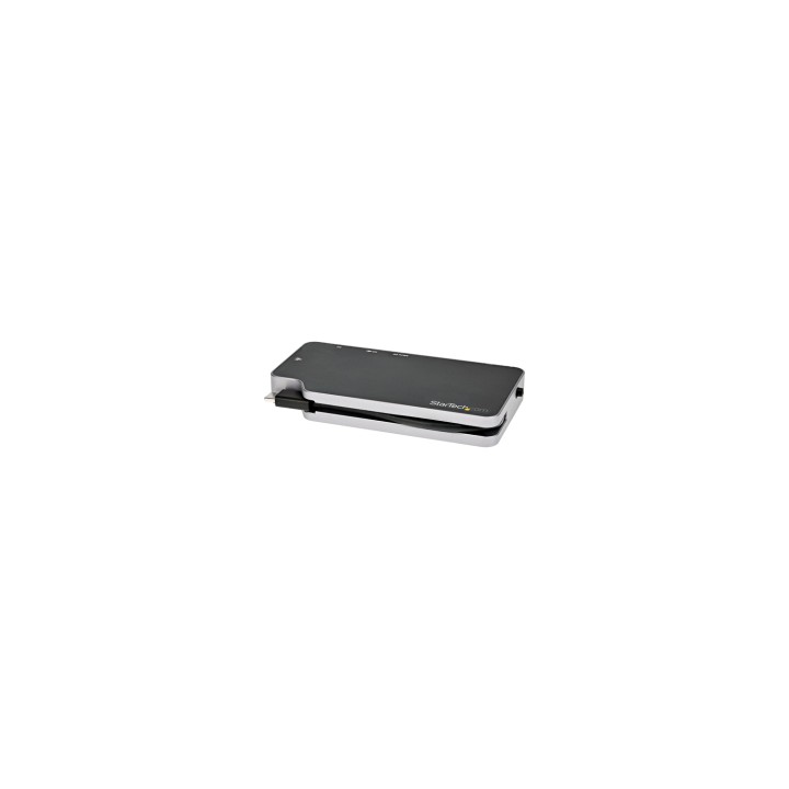 StarTech.com Adaptador Multipuertos USB C - Docking Station USB Tipo C a VÍ­deo HDMI de 4K o VGA - PD Pass-through de 100W -