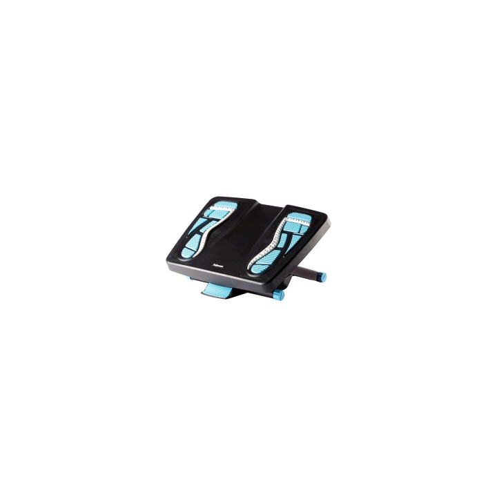 Fellowes 8068001 soporte para el apoyo de pies Azul, Carbón vegetal, Gris