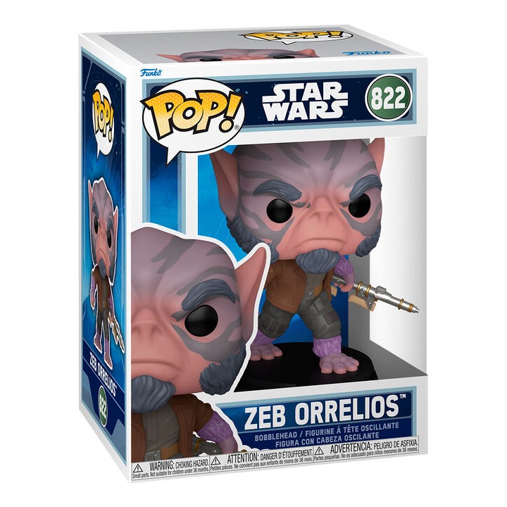 Figura POP Star Wars Mandalorian & Grogu Zeb Orrelios