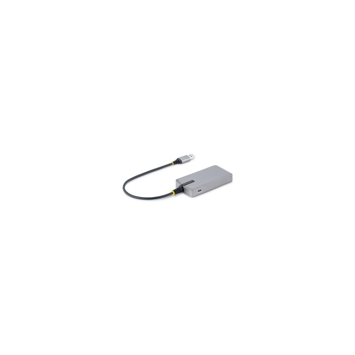 StarTech.com Hub USB de 4 Puertos - USB 3.0 de 5Gbps - Alimentado por el Bus - Concentrador de 4 Puertos USB-A con Alimentación