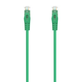 AISENS Cable de Red Latiguillo RJ45 LSZH Cat.6A 500 Mhz UTP AWG24, Verde, 30CM
