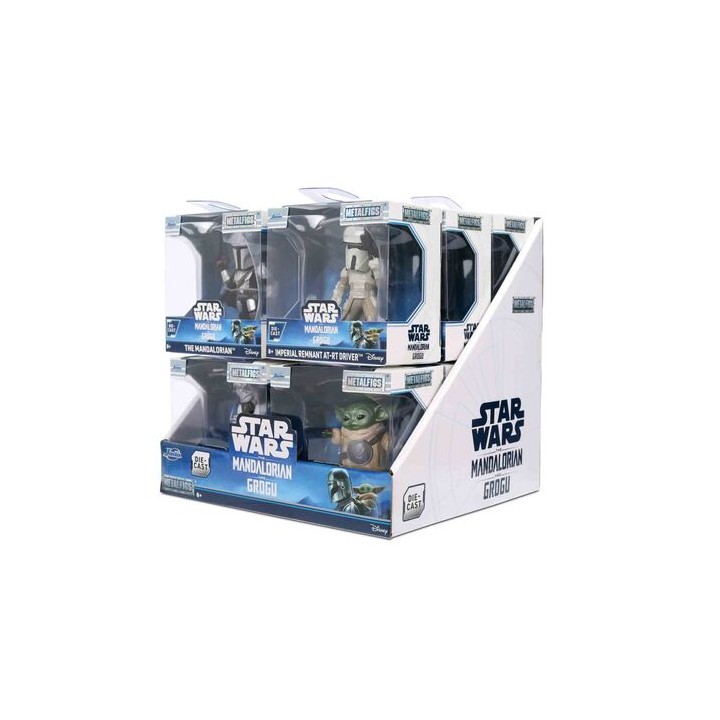 Figura metalfigs The Mandalorian & Grogu Star Wars 7cm surtido