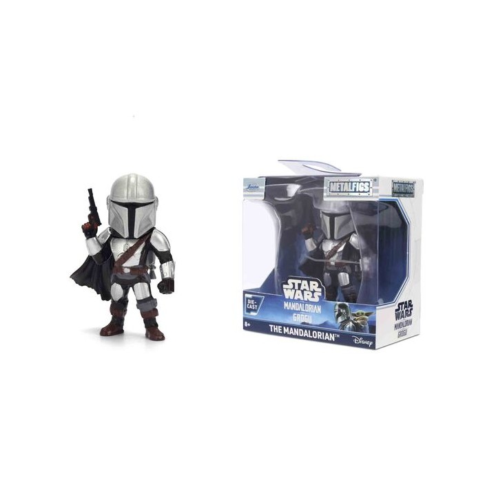 Figura metalfigs The Mandalorian & Grogu Star Wars 7cm surtido