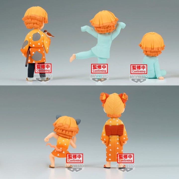 Figura Zenitsu Agatsuma World Collectable Demon Slayer Kimetsu No Yaiba 7cm surtido