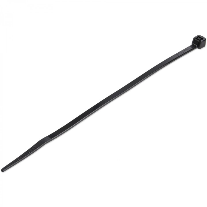 StarTech.com Bridas de 15cm para cables - 3 mm de ancho, 39 mm de diámetro, soportan 18 kg de tensión, de nylon, cierre