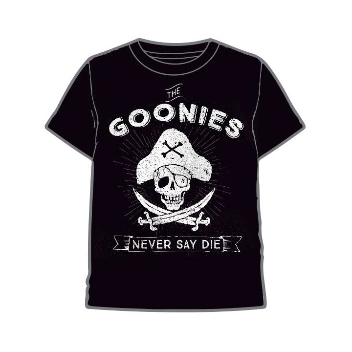 Camiseta Never Say Die The Goonies adulto