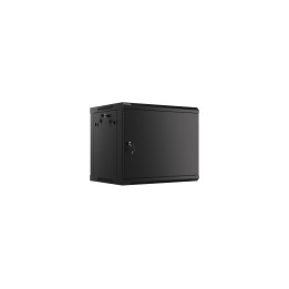 Lanberg WF01-6409-00B armario rack 9U Bastidor de pared Negro