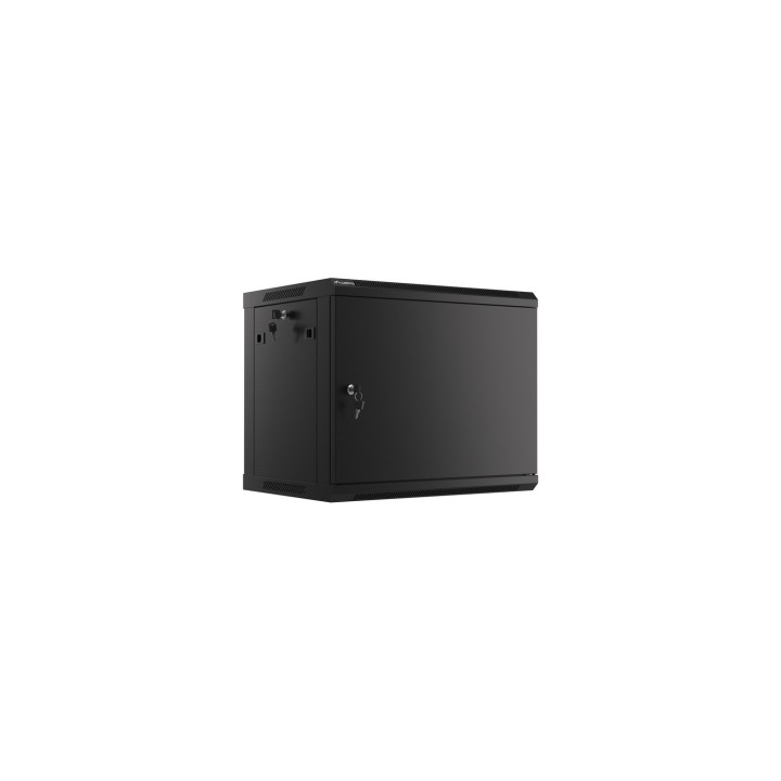 Lanberg WF01-6409-00B armario rack 9U Bastidor de pared Negro