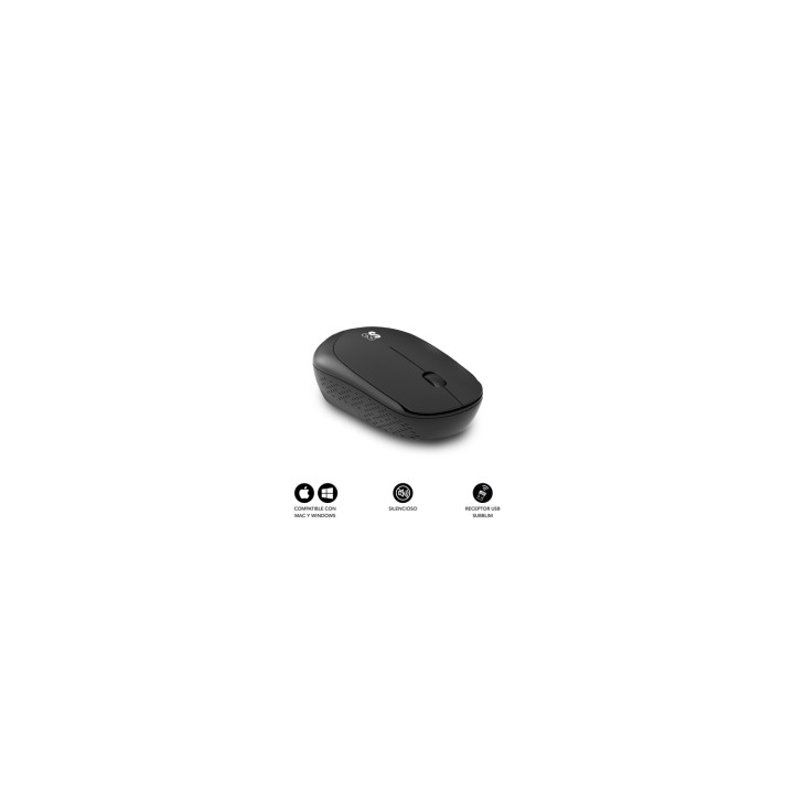SUBBLIM Ratón Business Plus Silencioso inalámbrico 2.4G 1200 DPI